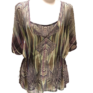 5 for $20 New Directions 2piece sheer top and cami